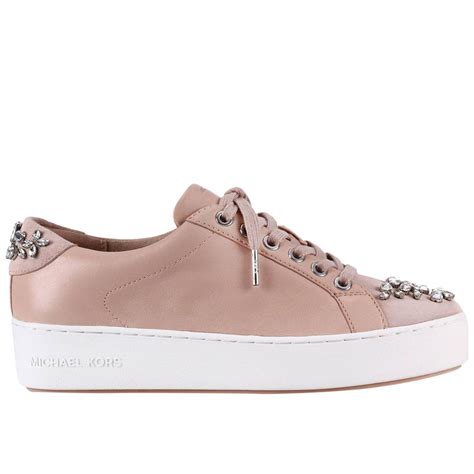 michael kors pink sneakers women